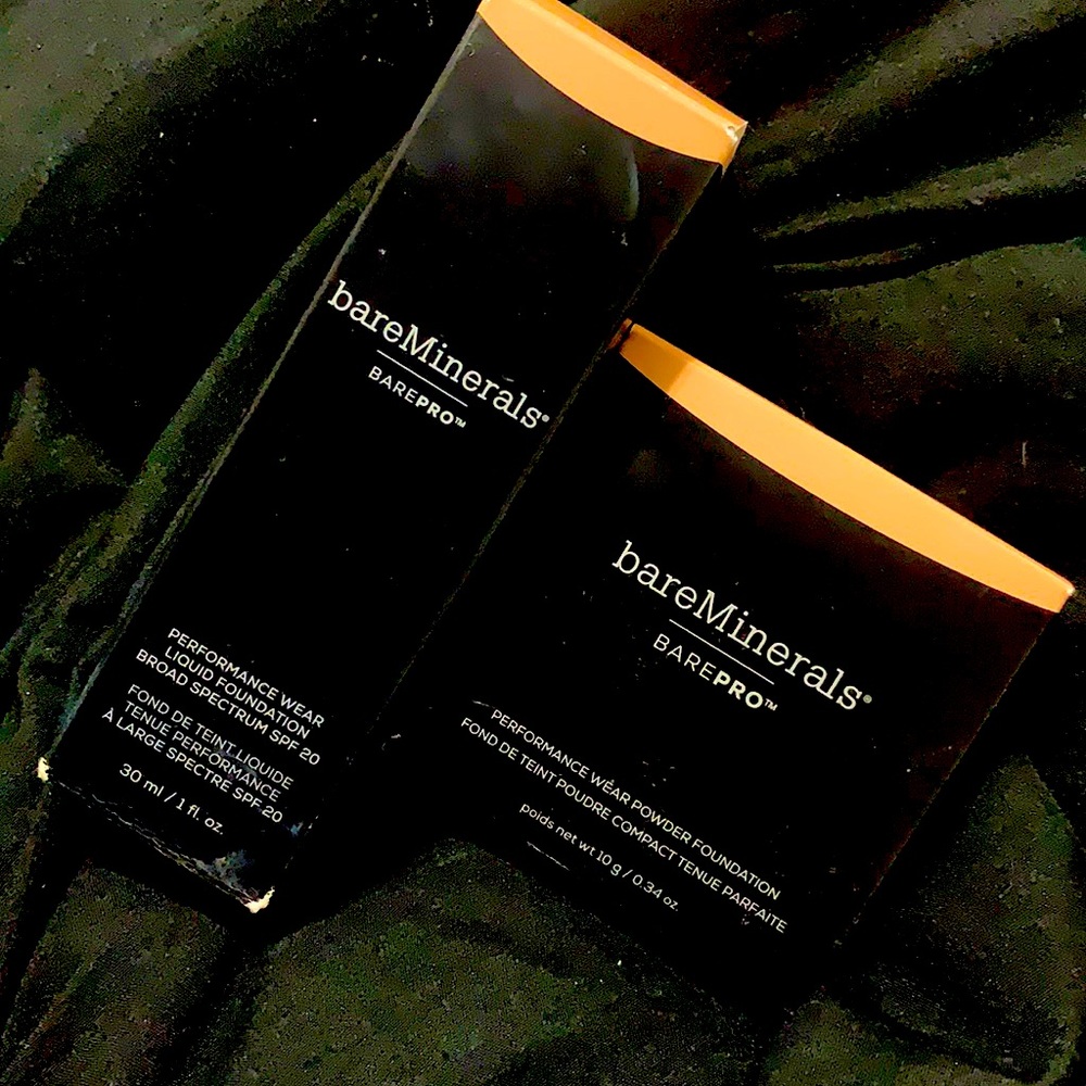 BARE MINERALS BARE PRO LIQUID FOUNDATION & POWDER
